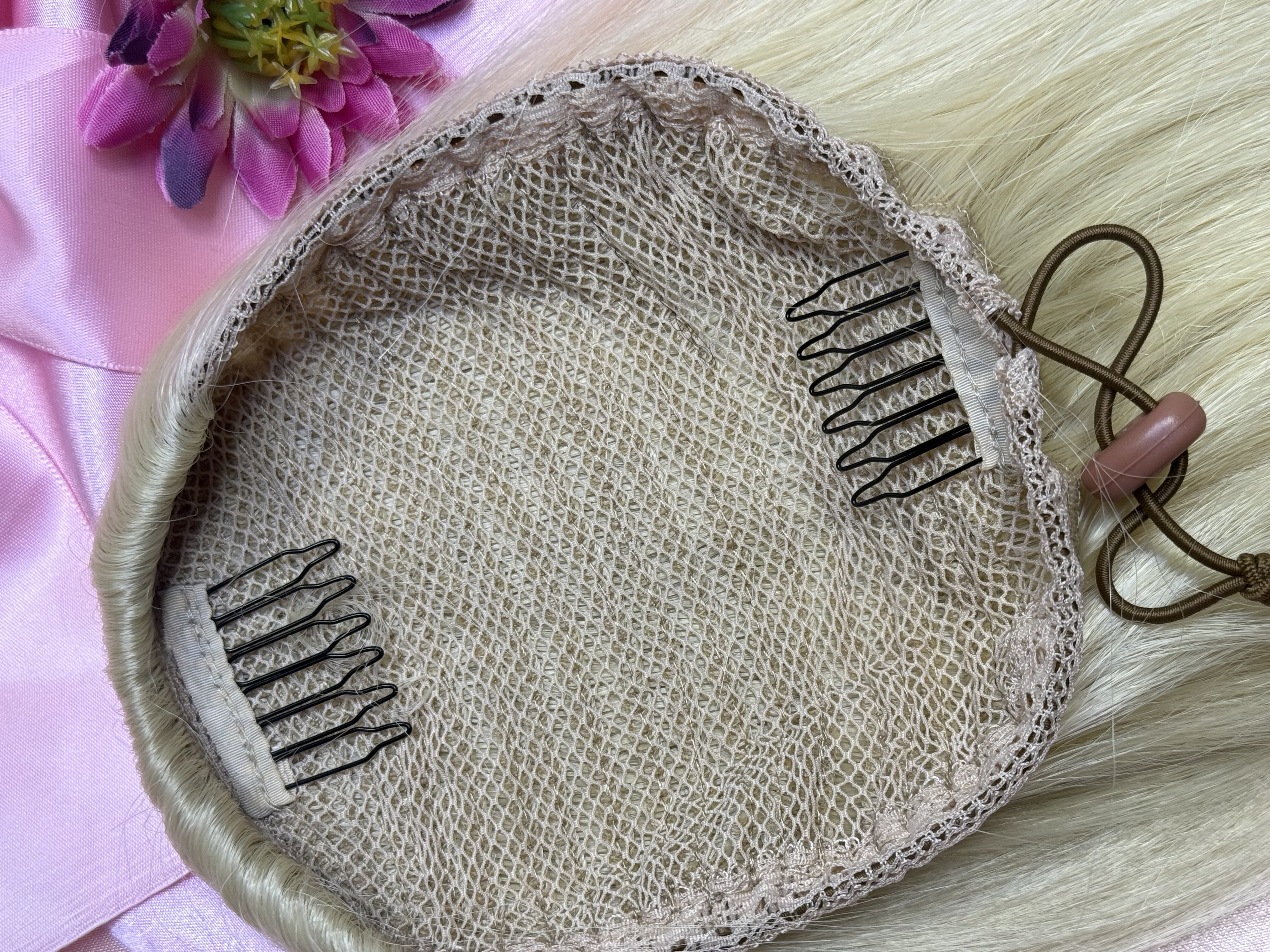 Kucyk Prosty Blond 613 Długi