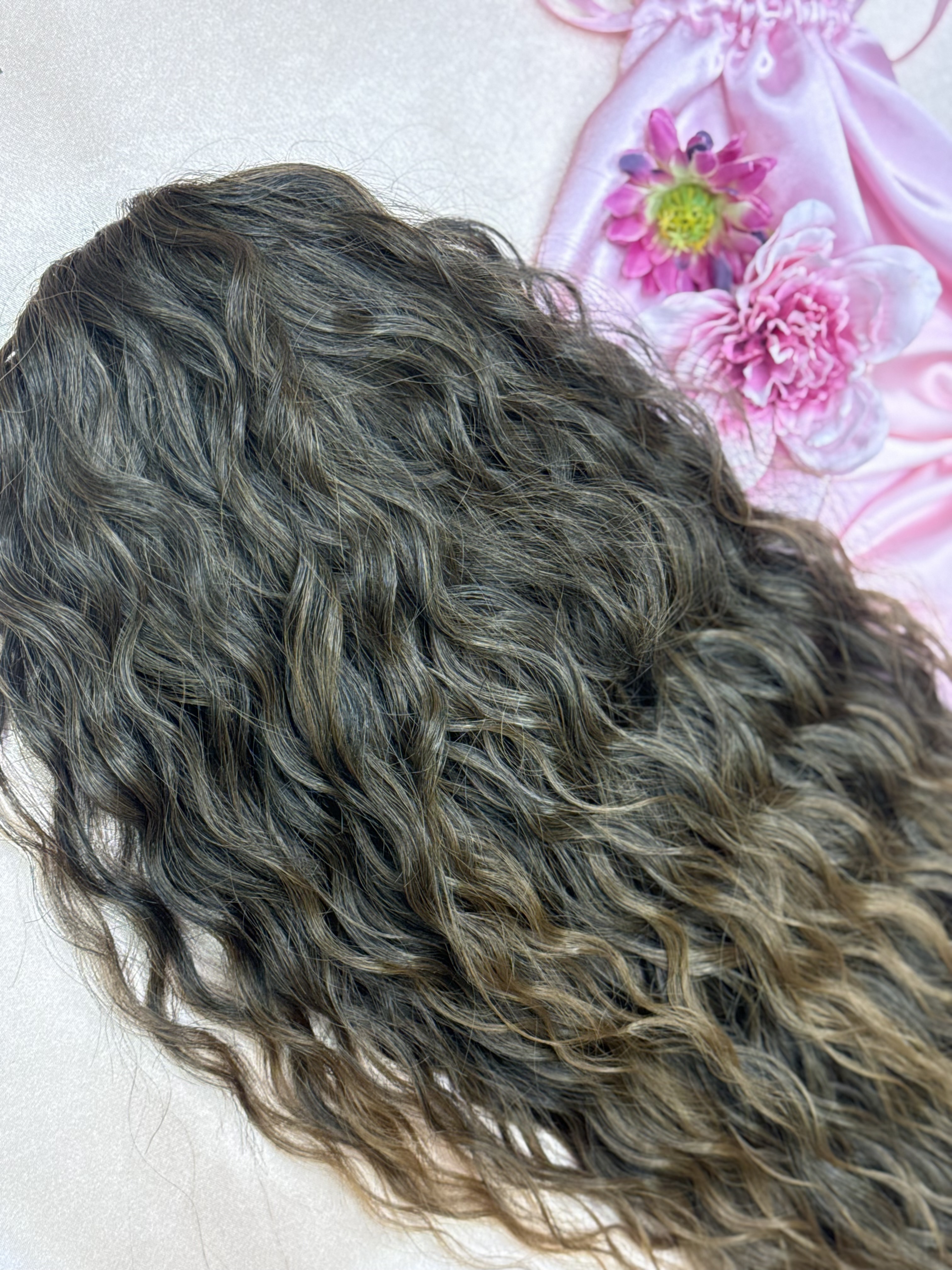 Kucyk Water Wave Krótki Ombre