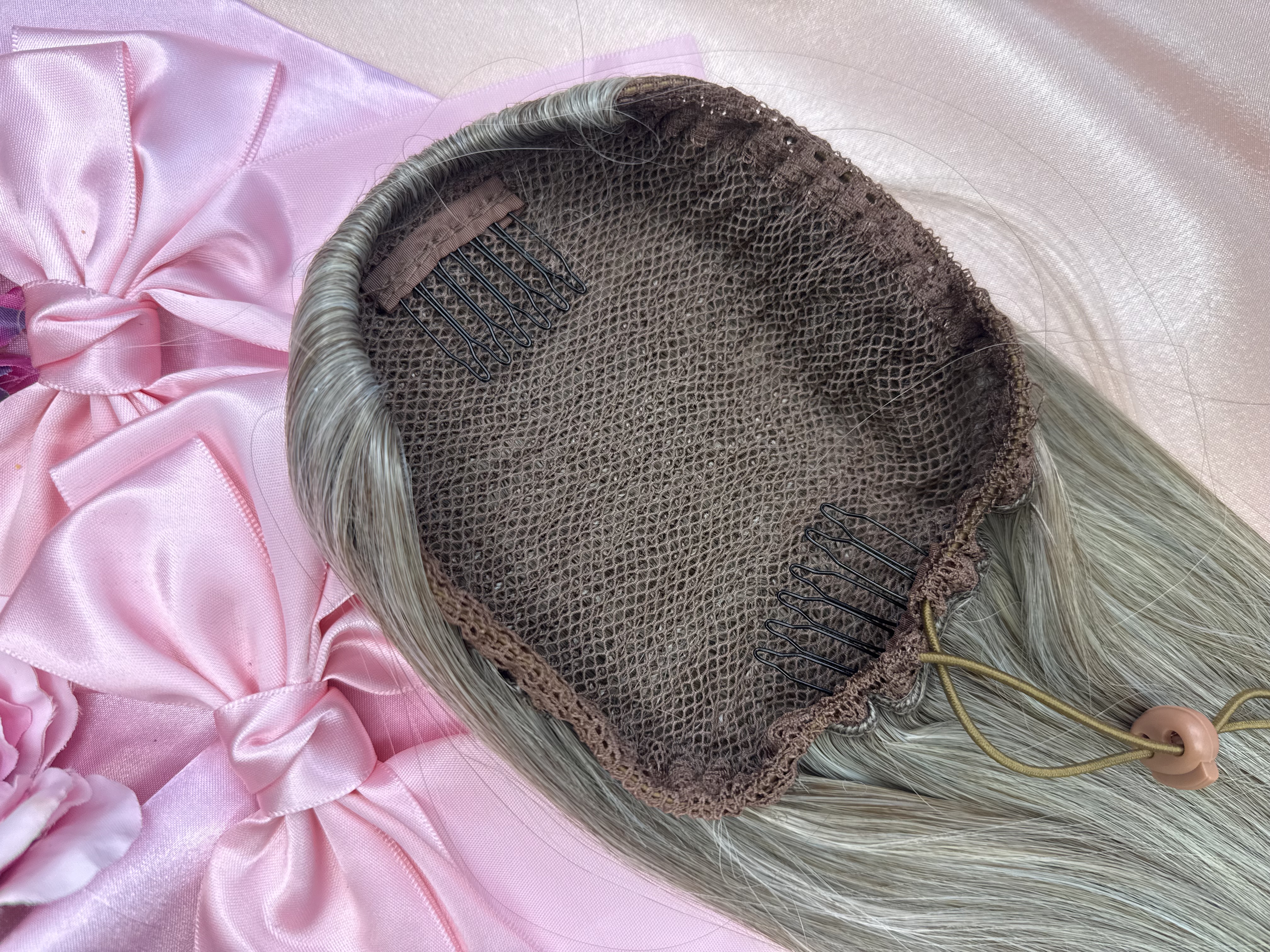 Kucyk Prosty Długi Baby Blonde