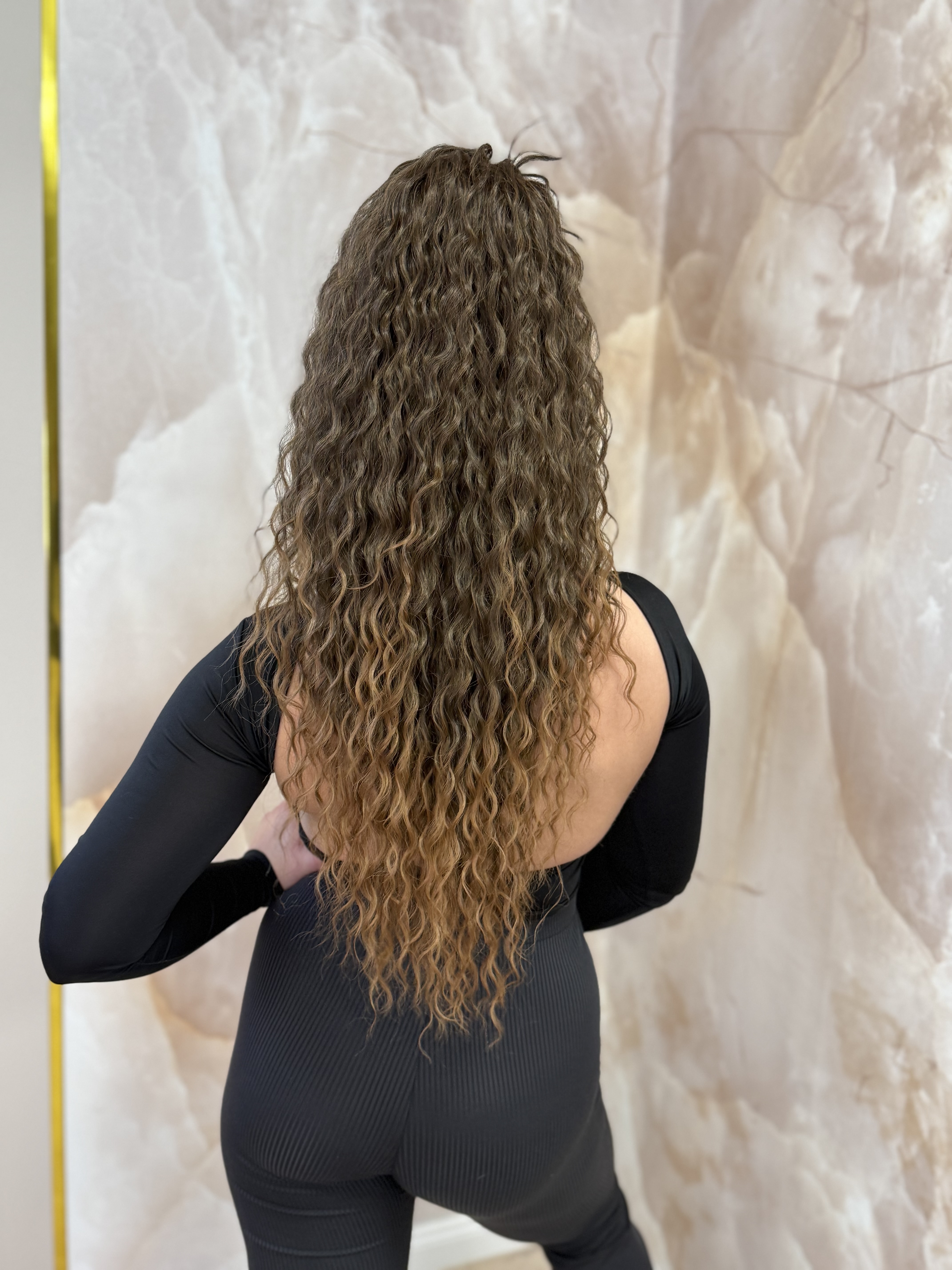 Kucyk Długi Water Wave Ombre