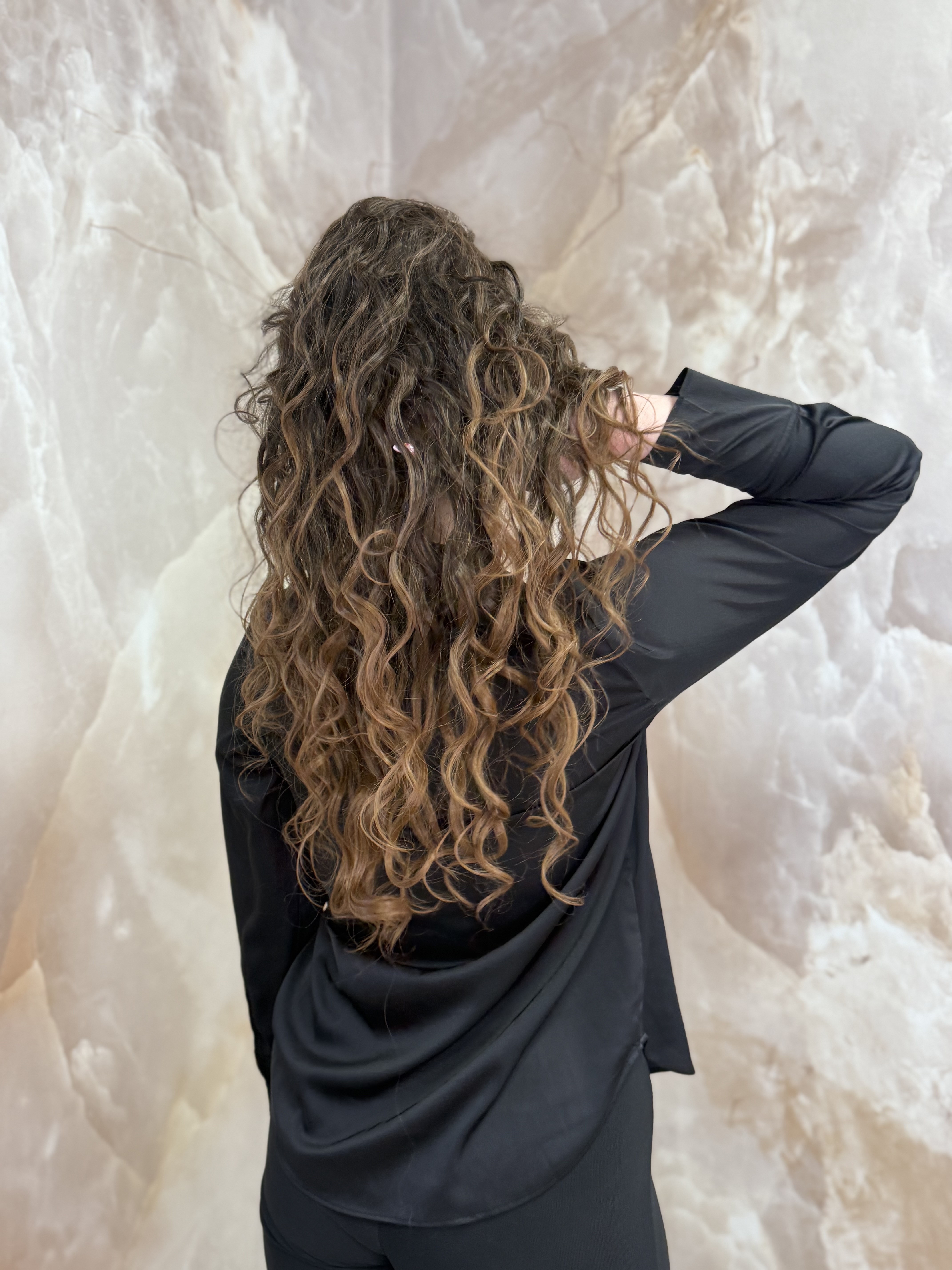 Kucyk Długi Ocean Wave Ombre