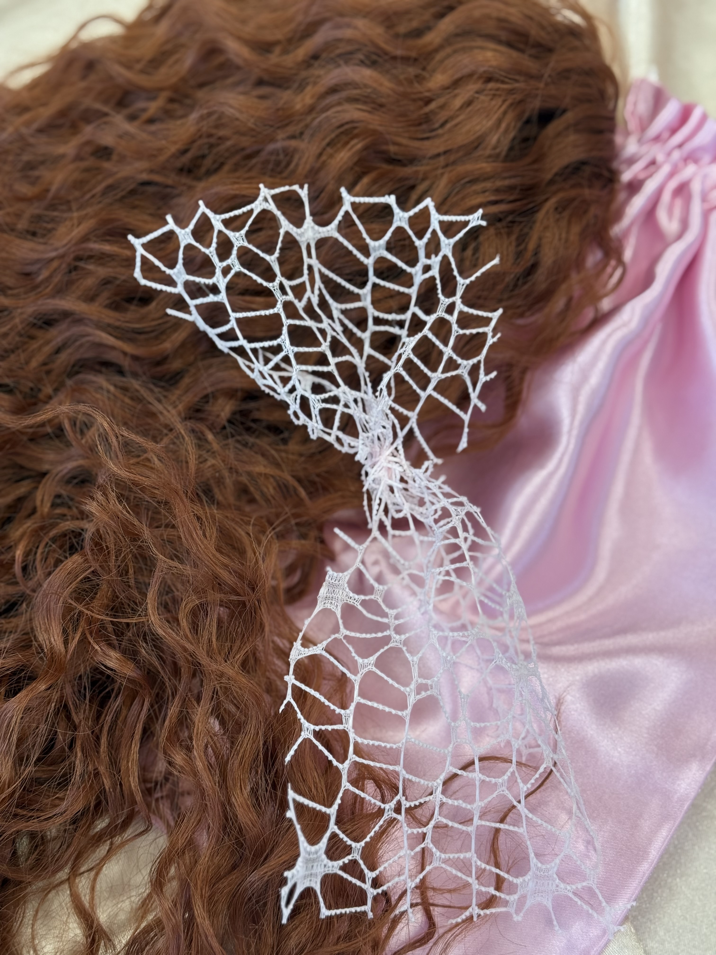 Kucyk Water Wave Długi Rudy