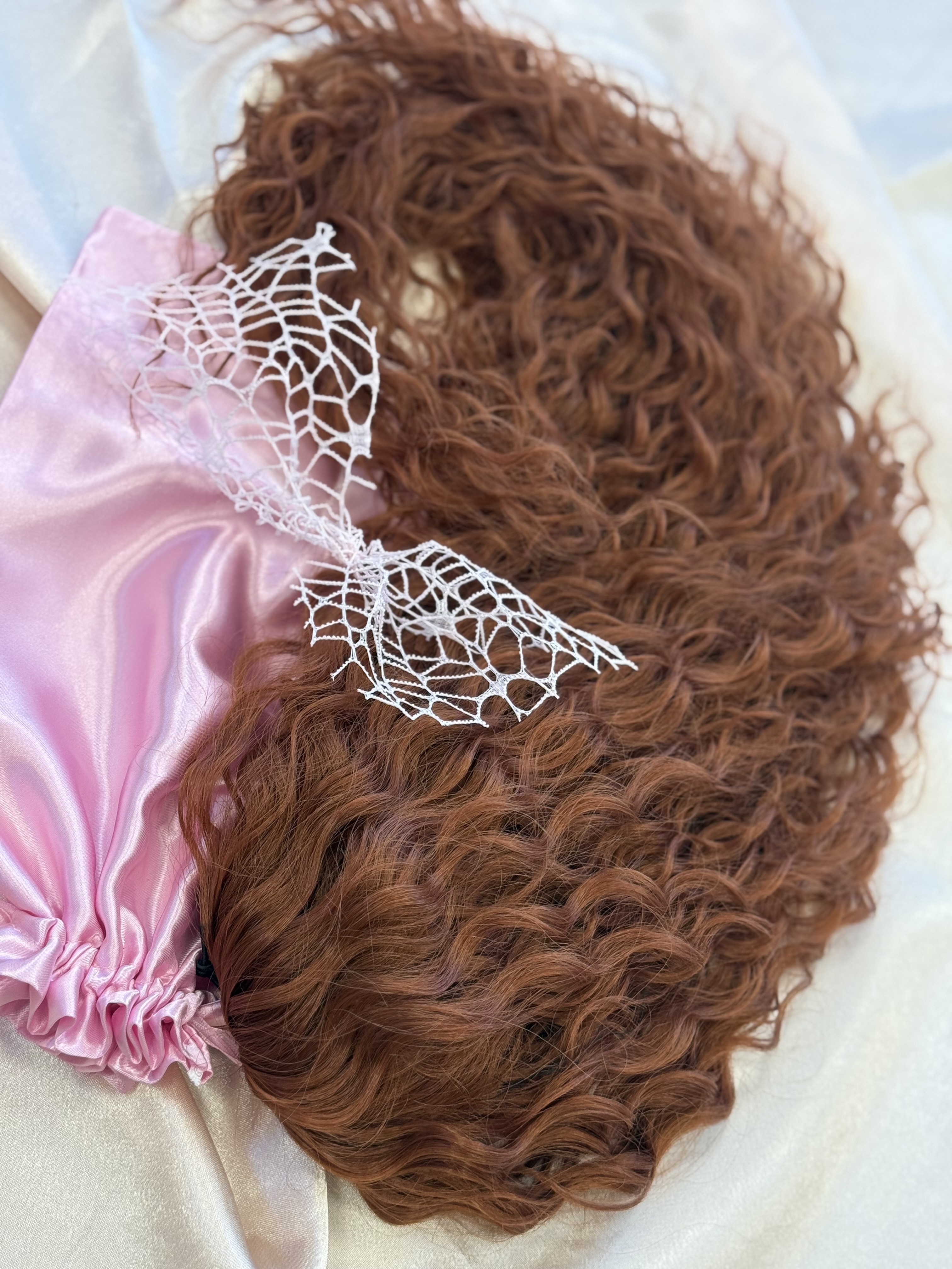 Kucyk Water Wave Długi Rudy