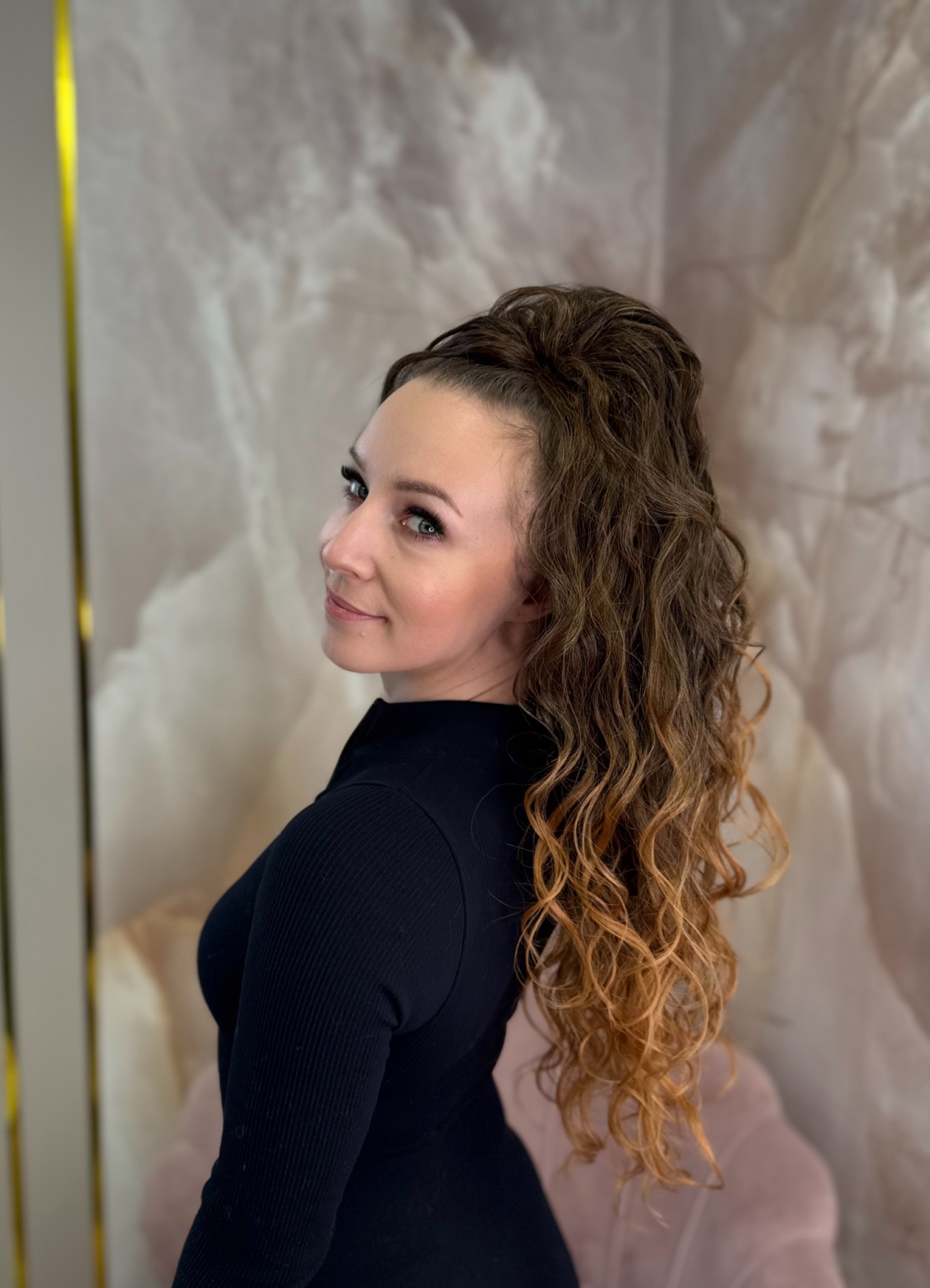 Kucyk Długi Ocean Wave Ombre