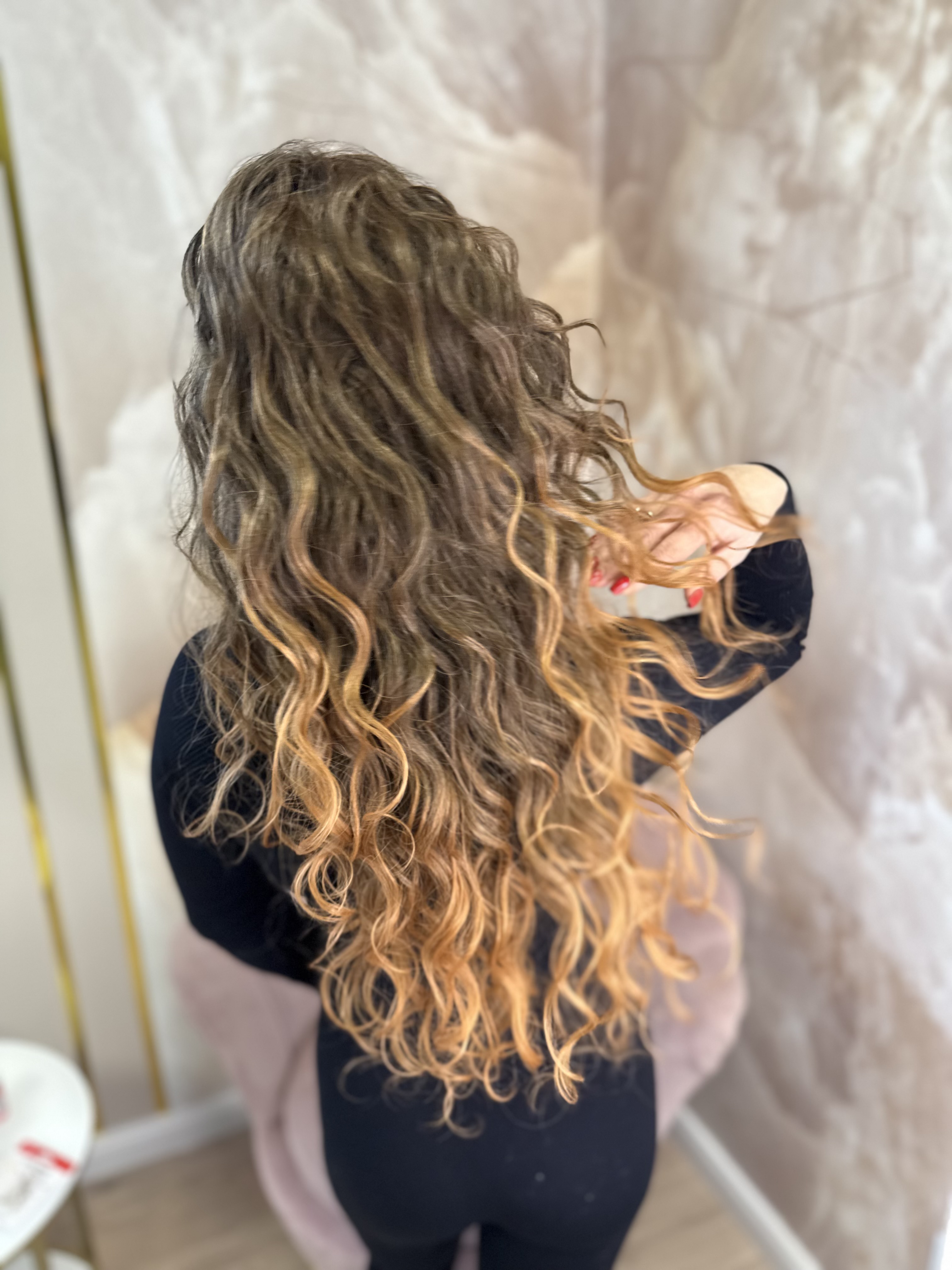 Kucyk Długi Ocean Wave Ombre