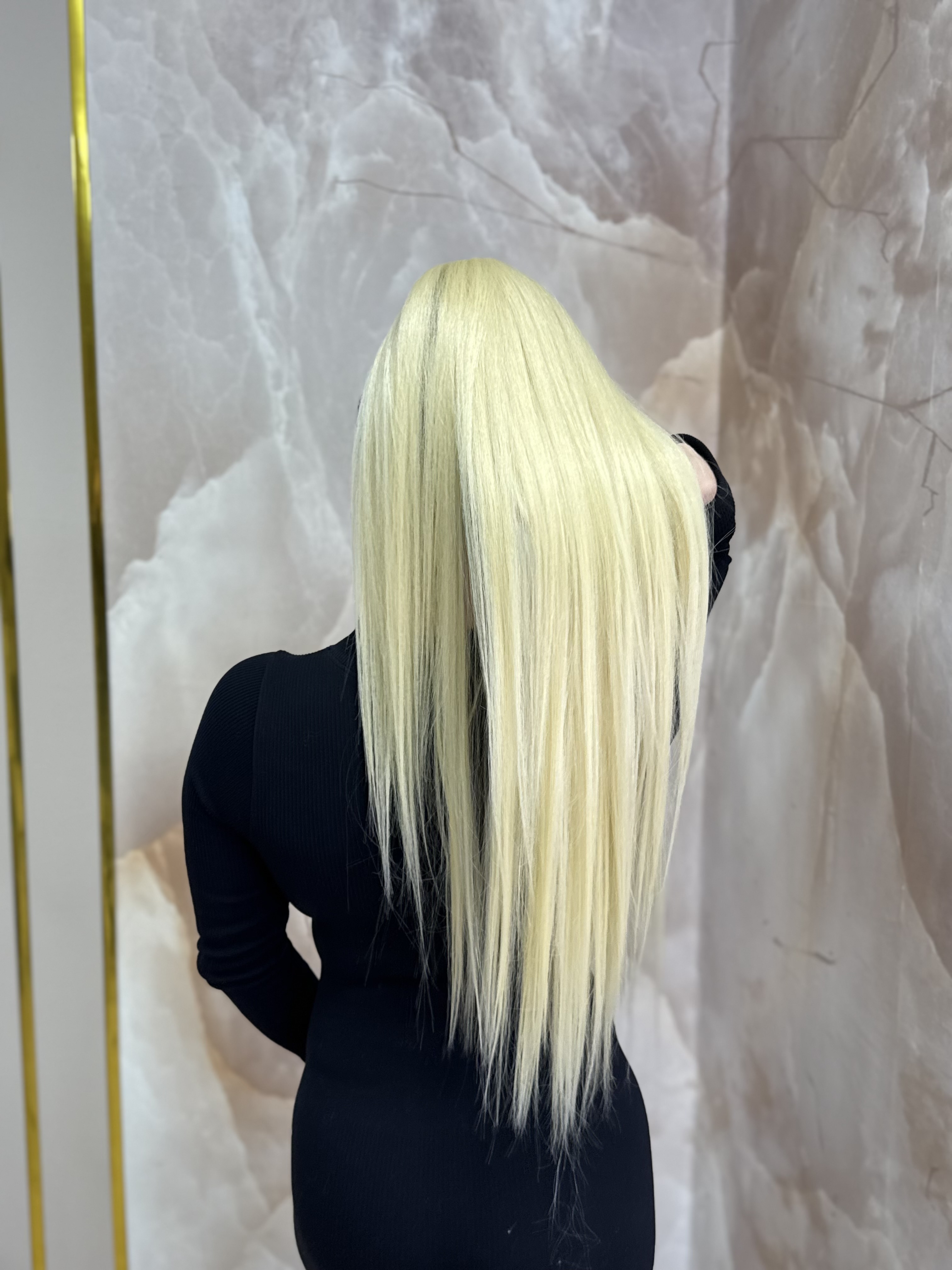 Kucyk Prosty Blond 613 Długi