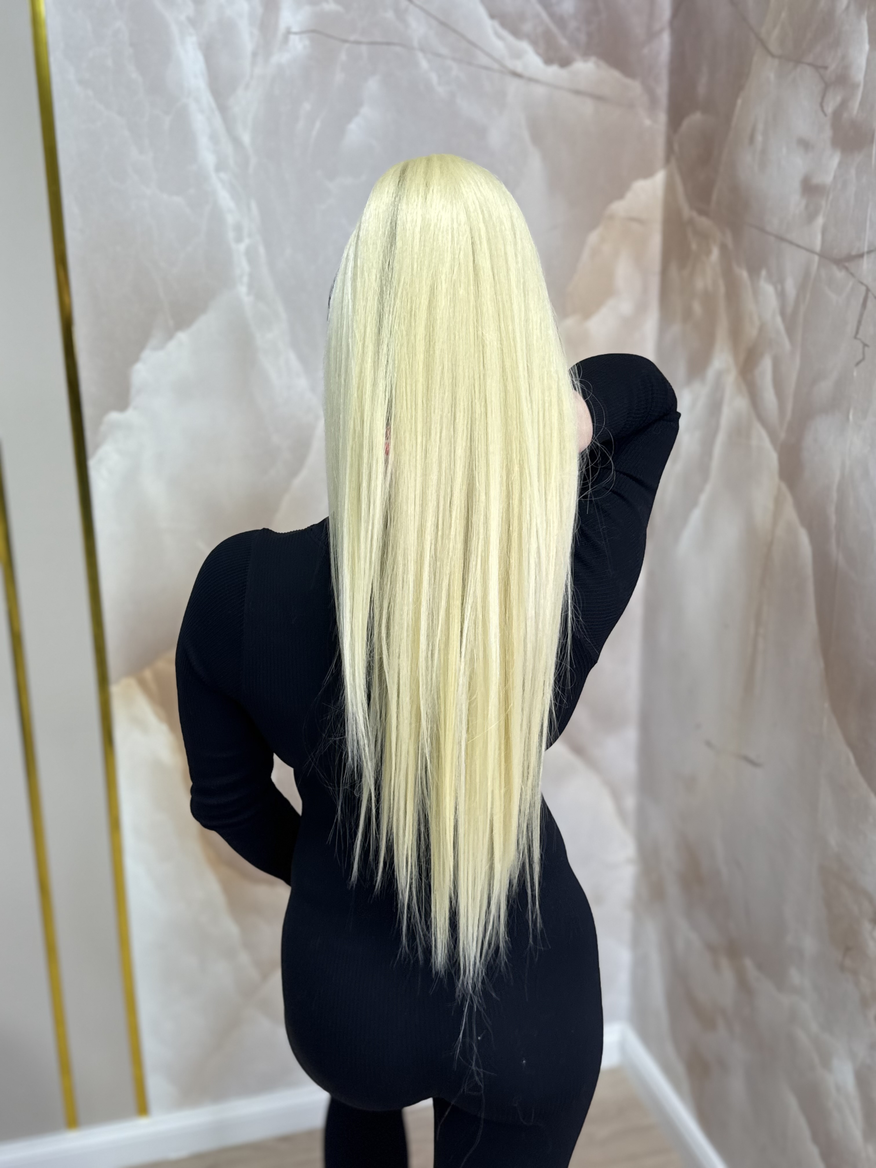 Kucyk Prosty Blond 613 Długi