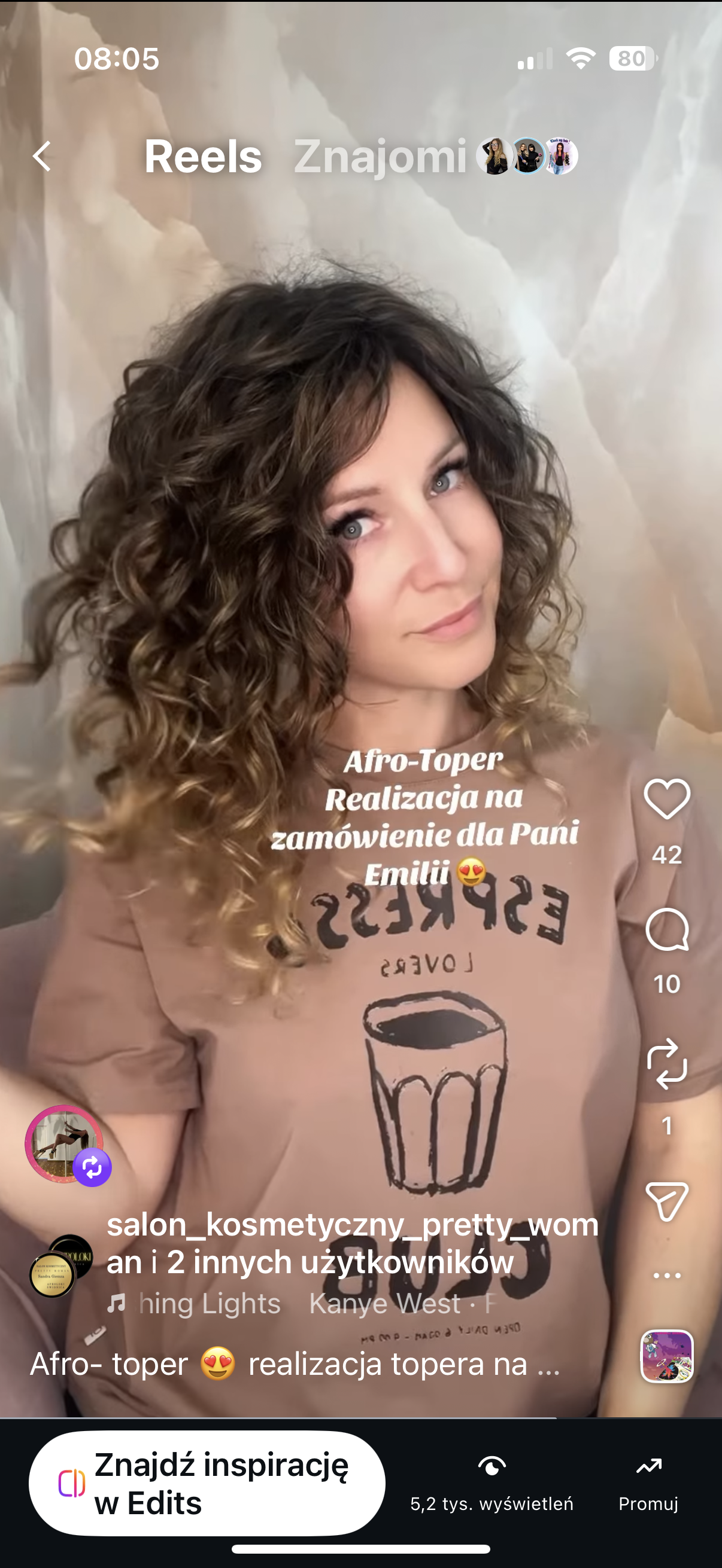 Afro Topper